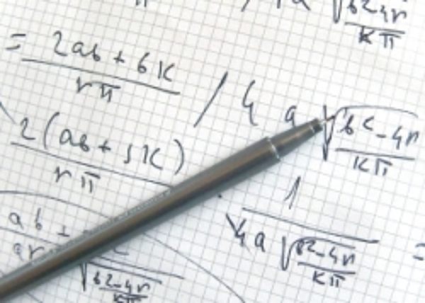 Stift auf Papier