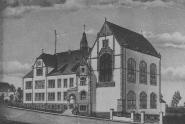 Gebäude des Instituts für Mathematik vor Umbau in den 70er Jahren